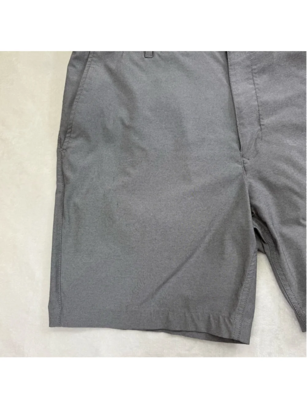 Men's Bonobos Golf Flat Front Shorts Waist 36 Gray